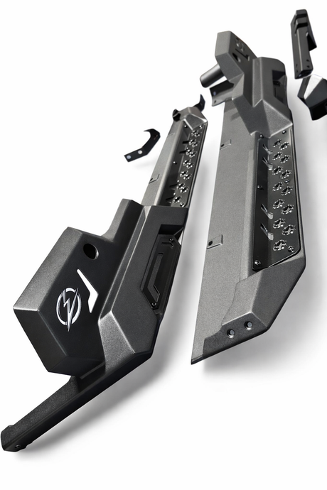 2016+ Can Am Defender HD10 Rock Steps (2 Seat) www.elektricoffroad.com