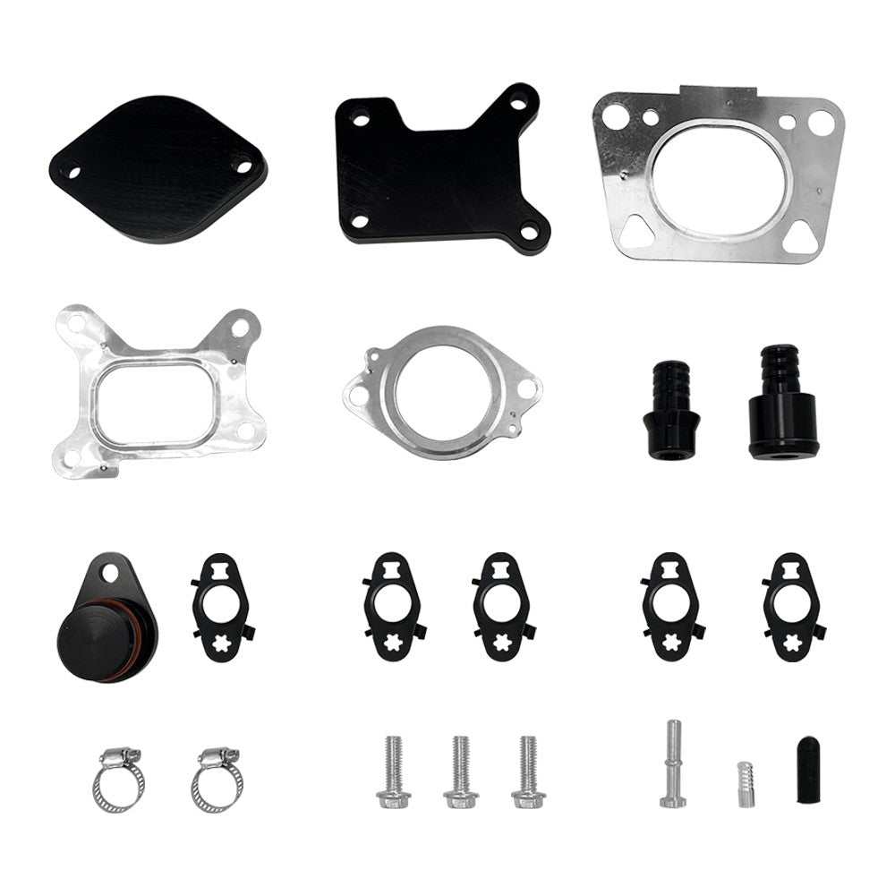For 2017-2023 6.6L Chevy GMC Duramax Diesel L5P EGR Delete Kit Flashark