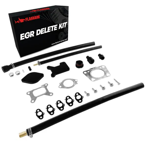 For 2017-2023 6.6L Chevy GMC Duramax Diesel L5P EGR Delete Kit Flashark