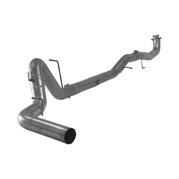 2017-2019 Duramax L5P 4" Downpipe Back Exhaust No Muffler (431022)