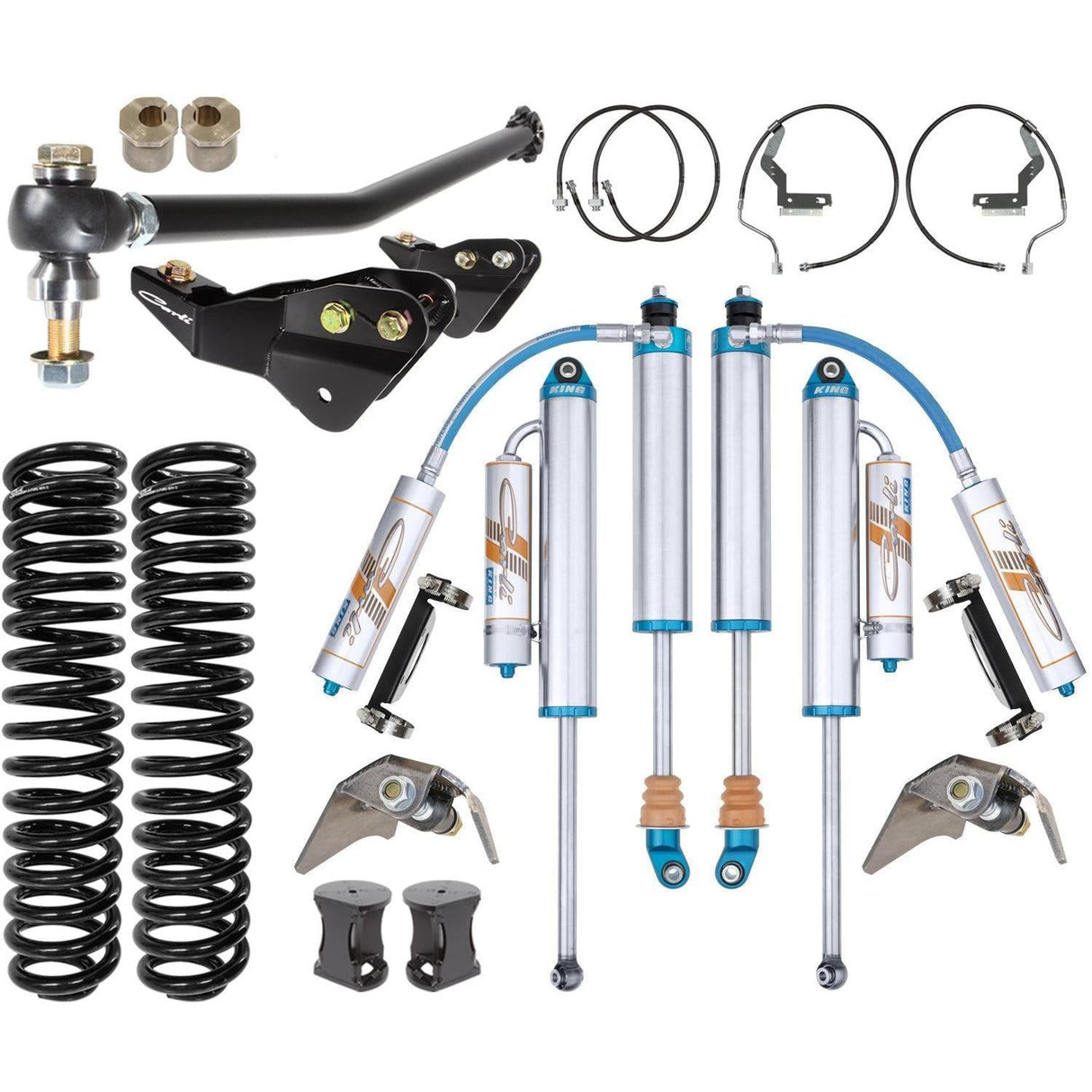 2017-2022 Powerstroke Dominator 4.5-5.5″ Lift Kit (CS-F45-D30-17)