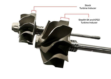 2017-2023 Duramax L5P Calibrated Power Stealth Mach 1 (64) Turbocharger (DM1JK1070203000)