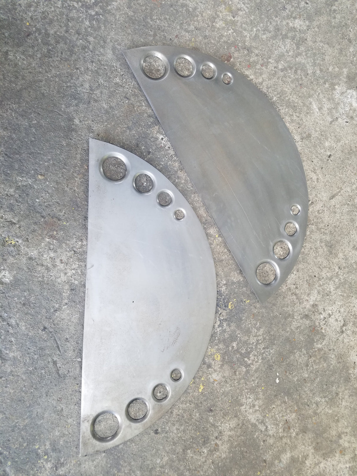Dimple Die Rear Tub Work Silverado Sierra Universal Set Plates
