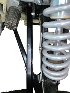 2017+ Can Am X3 Maverick Billet Tie Rods Anodized Black (RS 72" Model Only) www.elektricoffroad.com