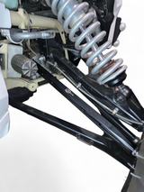 2017+ Can Am X3 Maverick Billet Tie Rods Anodized Black (RS 72" Model Only) www.elektricoffroad.com