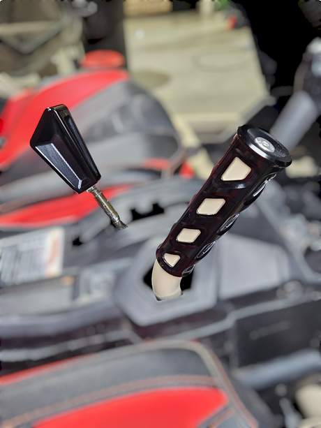 2017 to Current Can-Am X3 Maverick EOD Shift Knob Anodized Black Finish www.elektricoffroad.com
