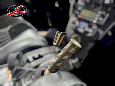 2017 to Current Can-Am X3 Maverick EOD Grab Handle Anodized Gun Metal Finish www.elektricoffroad.com