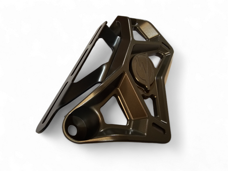 EOD 2017 to Current Can Am X3 Maverick Upper Shock Mount Brace with adjustable light mount bracket with Gun Metal finish www.elektricoffroad.com