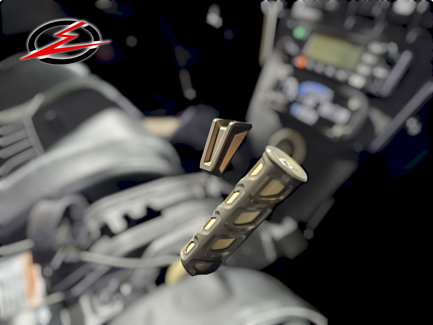 2017 to Current Can-Am X3 Maverick EOD Shift Knob Anodized Gun Metal Finish www.elektricoffroad.com