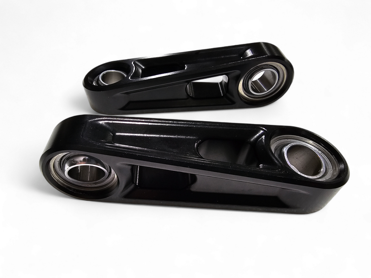 EOD 2017 to Current Can Am X3 Maverick Volt Front Sway Bar Links with Black Finish www.elektricoffroad.com