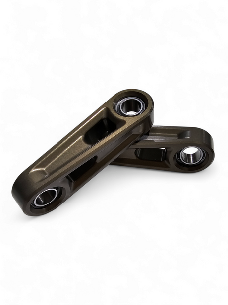 2017 to Current Can Am X3 Maverick Volt Front Sway Bar Links with Gunmetal Finish www.elektricoffroad.com