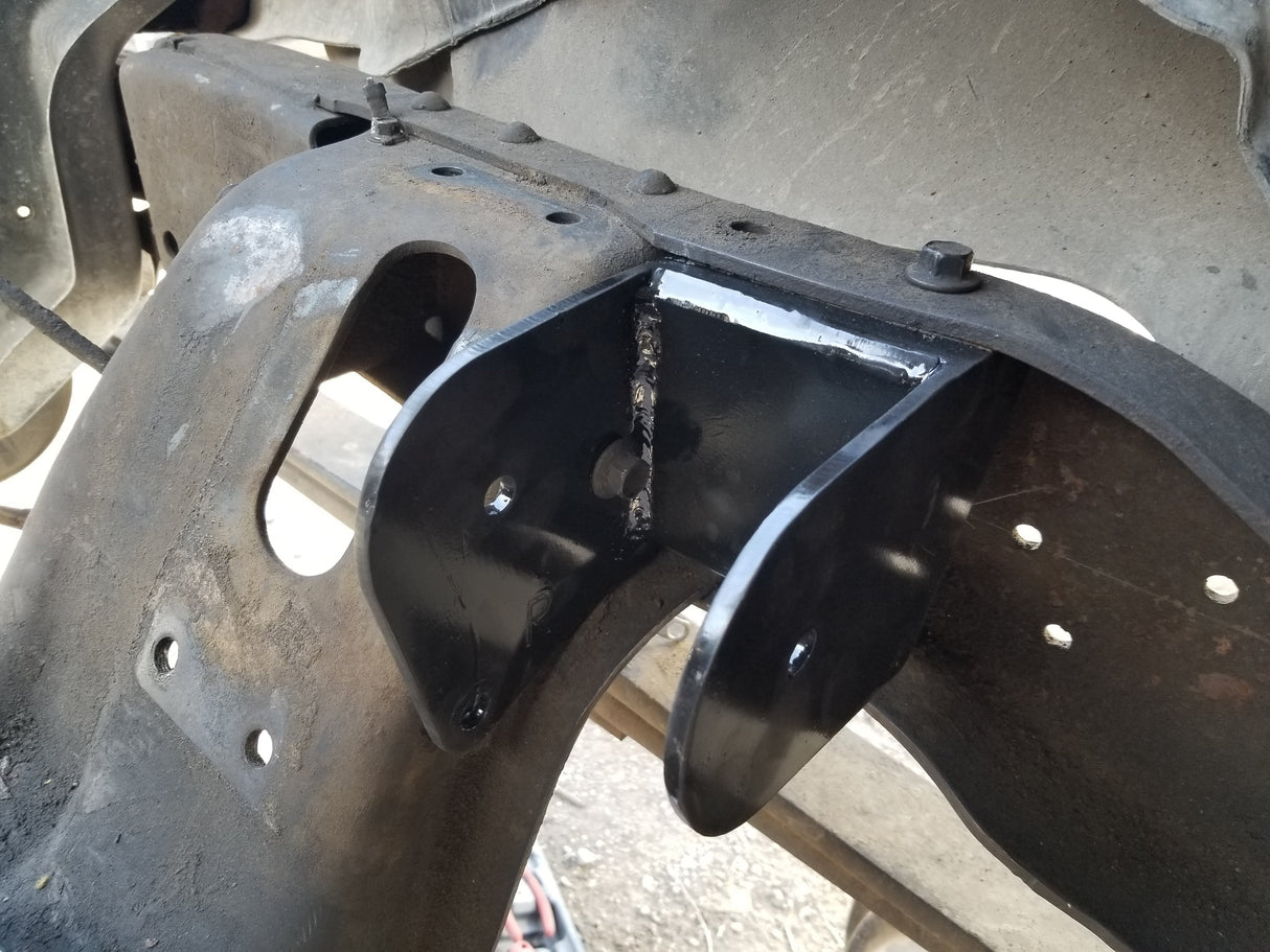 Carrick Customs Cummins Swap Motor Mounts 12v/24v Cummins with 2nd Gen Bushings - 1980-1997 Ford F250/F350 Carrick Customs