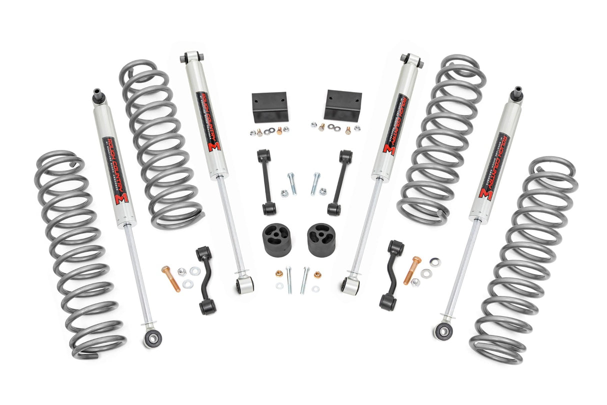 Rough Country 2.5 Inch Lift Kit Jeep Wrangler Unlimited JL 4WD 2018-2023 67731-config