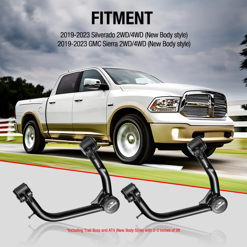 2019-2023 Chevy GMC Silverado / Sierra 1500 Lifted Front Upper Control Arms 2 Inch-4 Inch