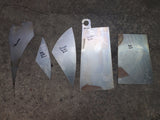 2007-2013 Silverado Sierra Fire wall Plates for Bagged & Dropped Trucks