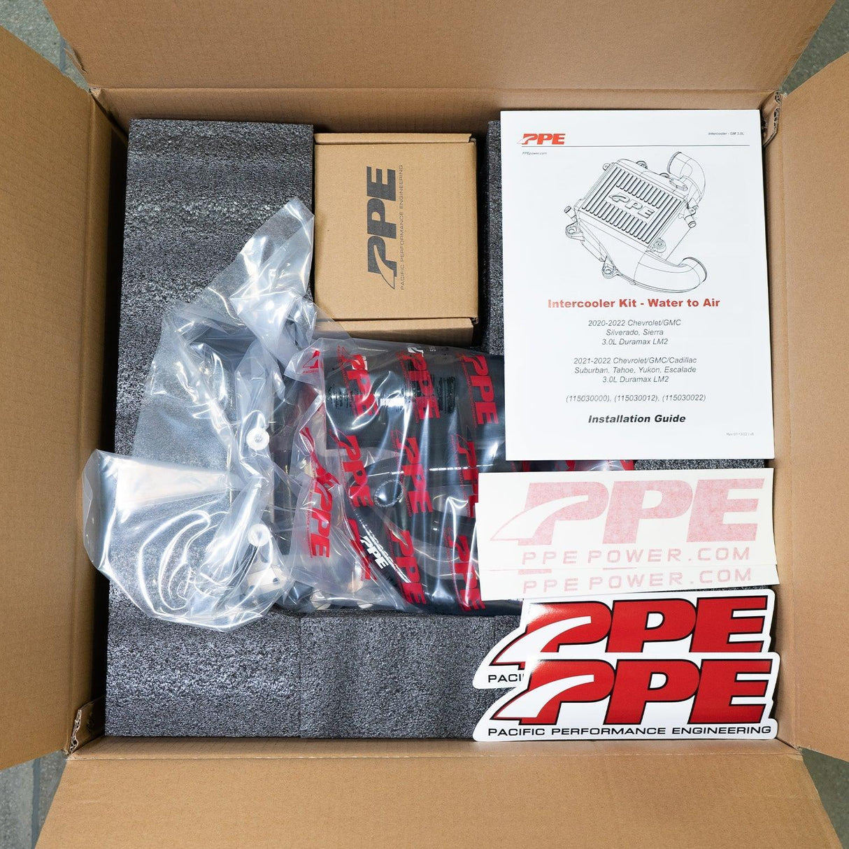 2020-2025 Duramax LM2 3.0L Air-to-Water Intercooler Kit (115030000)