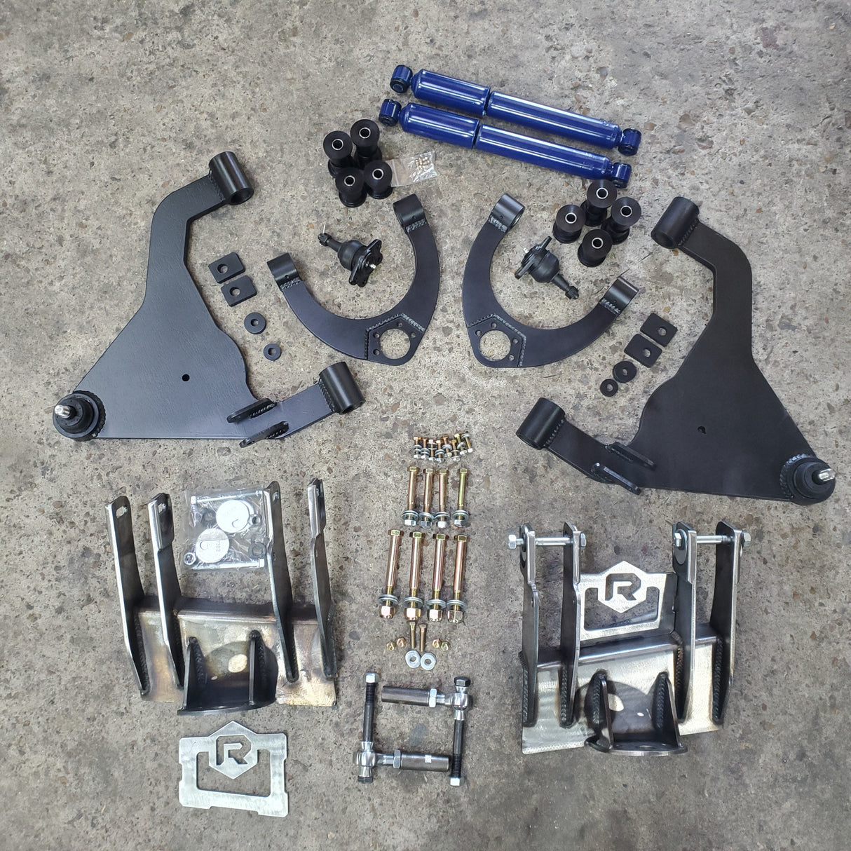 2009-2018 Dodge Ram Front Air Suspension Kit 4th Gen 1500 2wd