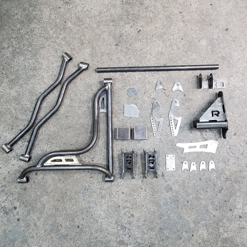 2007-2013 Silverado, Sierra  Rear Coil Over Conversion Kit 3 Link Wishbone For Billet Wheels