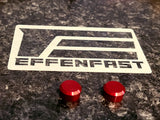 Billet License Plate Screw Covers
