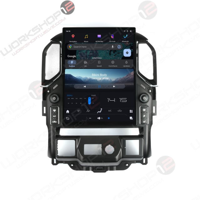 GMC Sierra 2019-2023 Workshop 12 Tesla-Style Screen Workshop 12