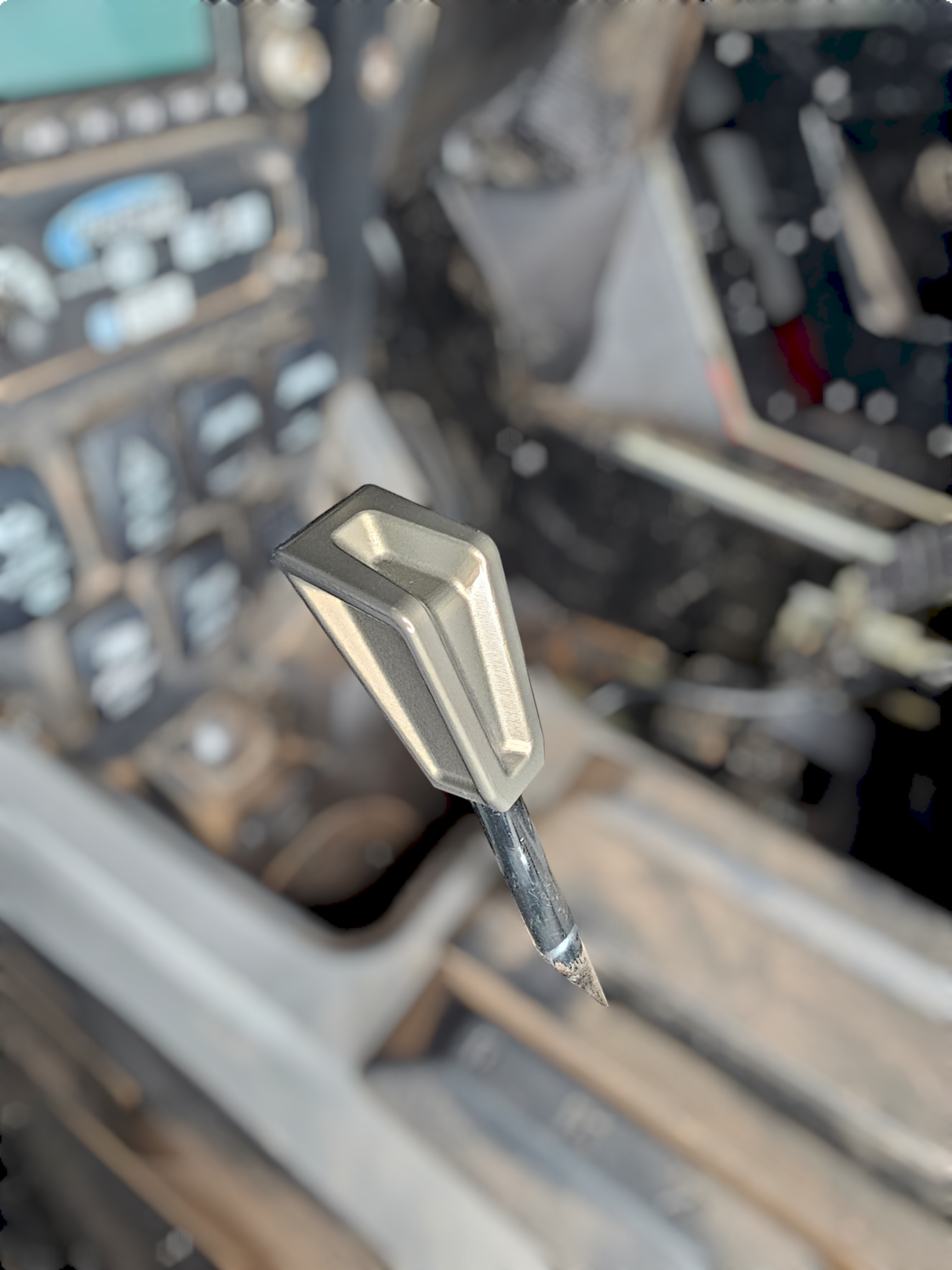 2020 to Current Polaris RZR Pro R, Pro XP, Turbo R, and Xpedition Shift Knob Anodized Gun Metal Finish www.elektricoffroad.com