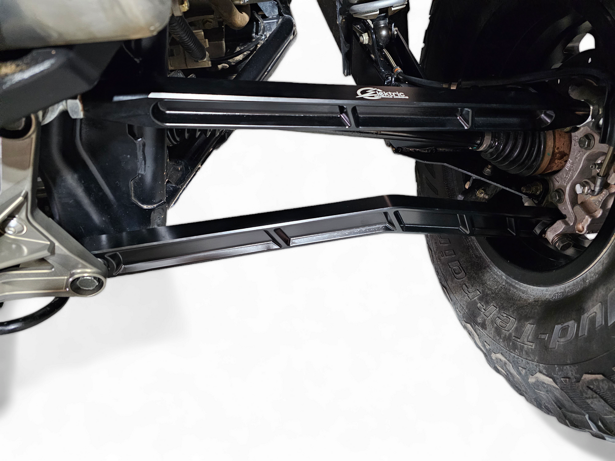 2020 to Current Polaris RZR Pro XP Radius Rods in Black Finish www.elektricoffroad.com