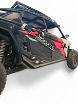2020-2026 Polaris RZR Pro XP/ Pro R/ Turbo R (4 Seat) Volt Series Rock Guards www.elektricoffroad.com