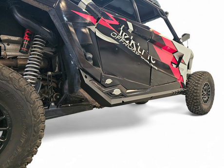 2020-2026 Polaris RZR Pro XP/ Pro R/ Turbo R (4 Seat) Volt Series Rock Guards www.elektricoffroad.com