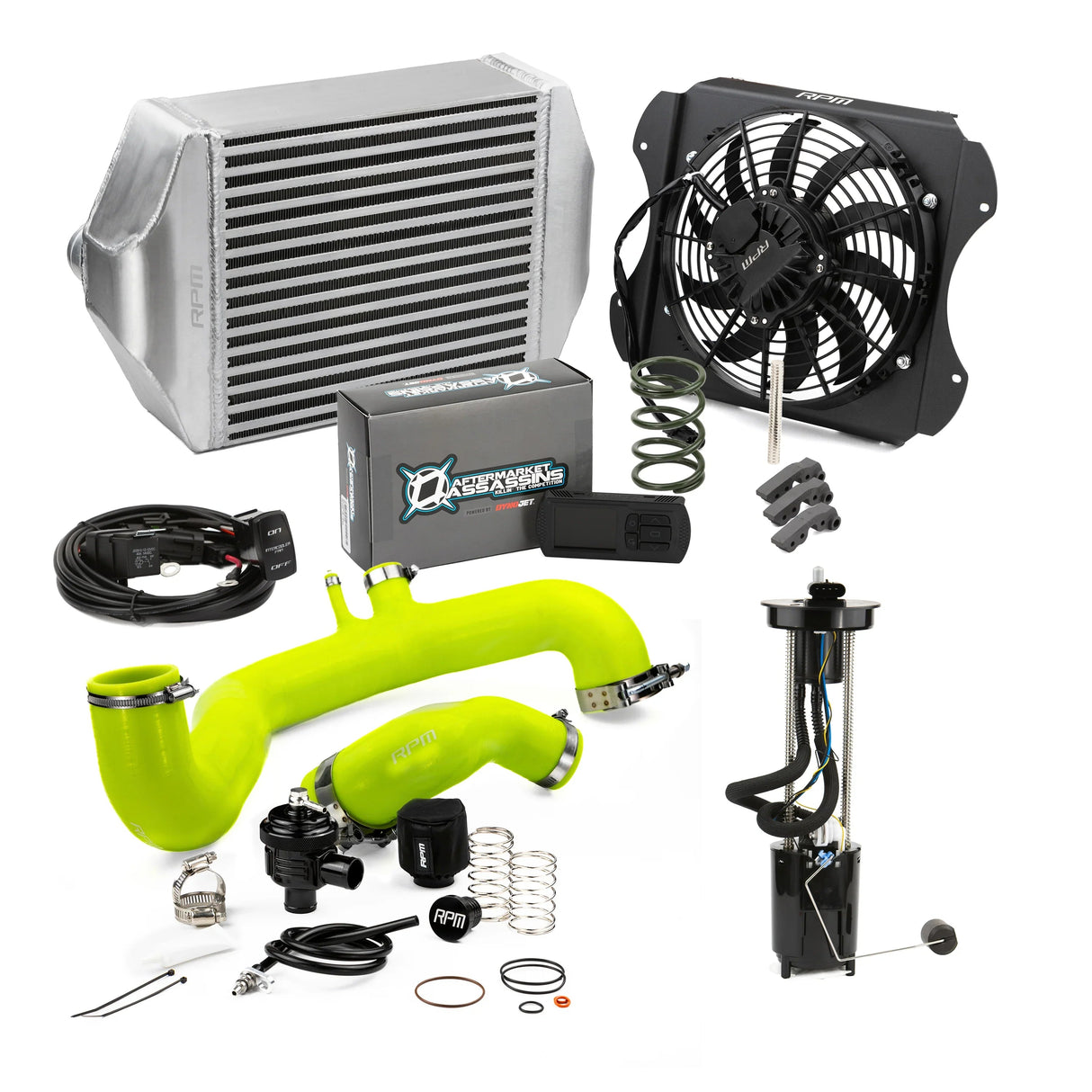RPM 20-22 X3 120HP to 205HP COMPLETE Upgrade Kit X3 Big Core Intercooler Kit + TUNER