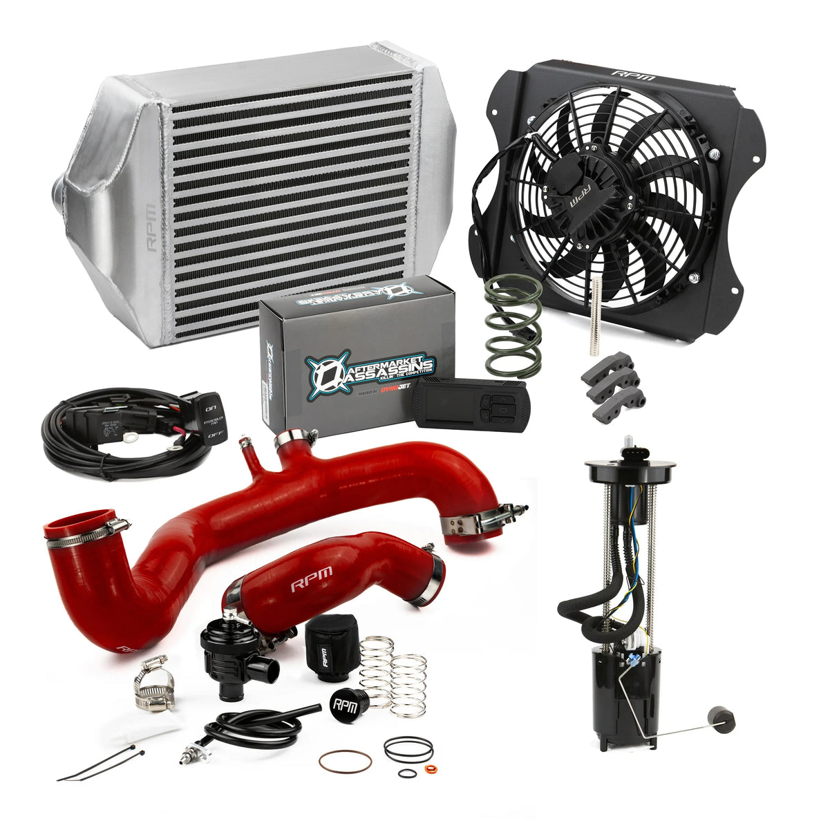 RPM 20-22 X3 120HP to 205HP COMPLETE Upgrade Kit X3 Big Core Intercooler Kit + TUNER