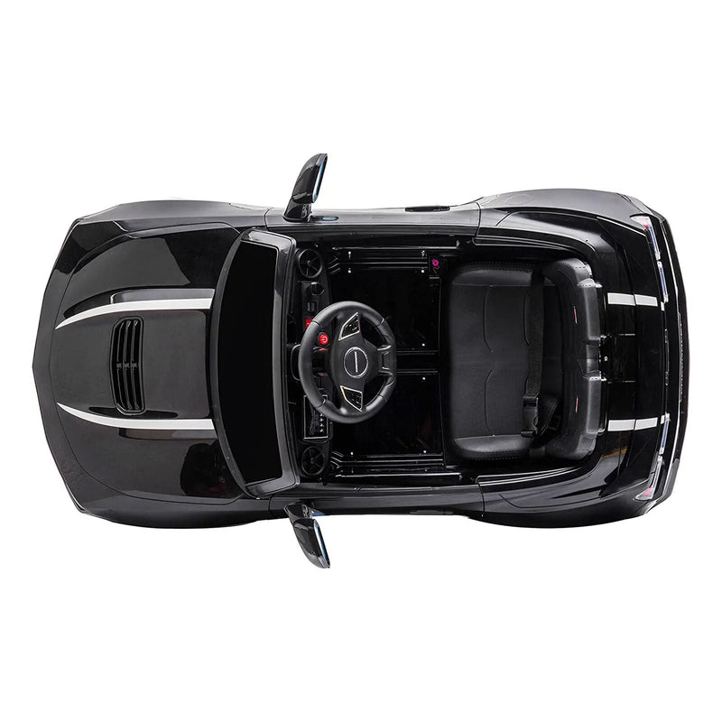 2021/2022 Chevy Camaro Racing 2SS Battery Powered Ride On Car Toy - Black Edition