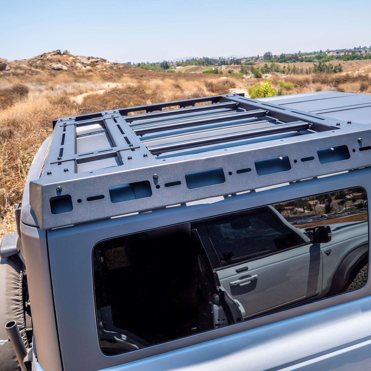 2021-2026 Ford Bronco 2 Door Hard Top Half Roof Rack Turn_Offroad