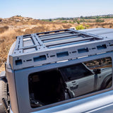 2021-2026 Ford Bronco 2 Door Hard Top Half Roof Rack Turn_Offroad