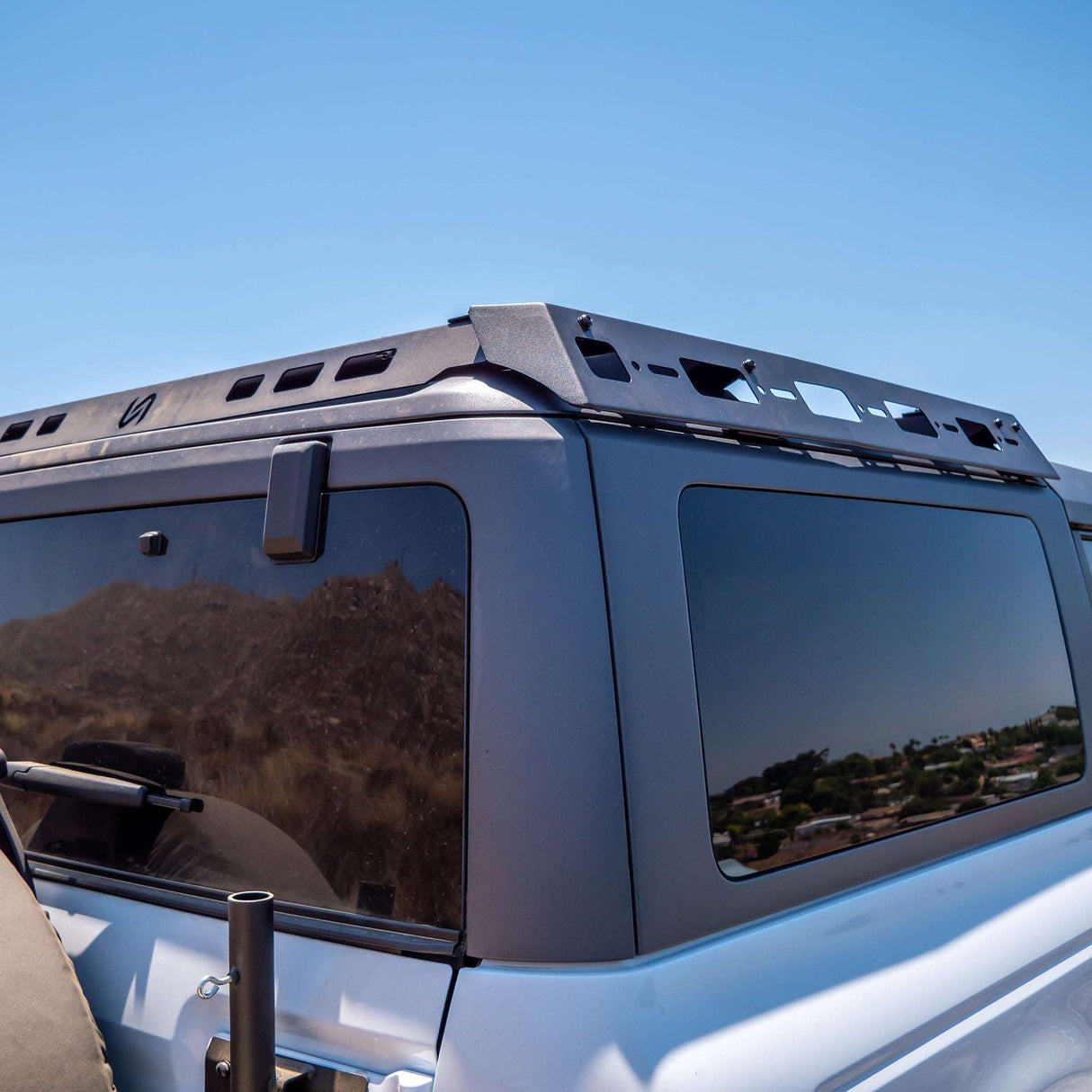 2021-2026 Ford Bronco 2 Door Hard Top Half Roof Rack Turn_Offroad