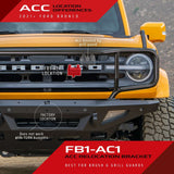 2021-2026 Ford Bronco ACC Relocation Bracket Turn_Offroad
