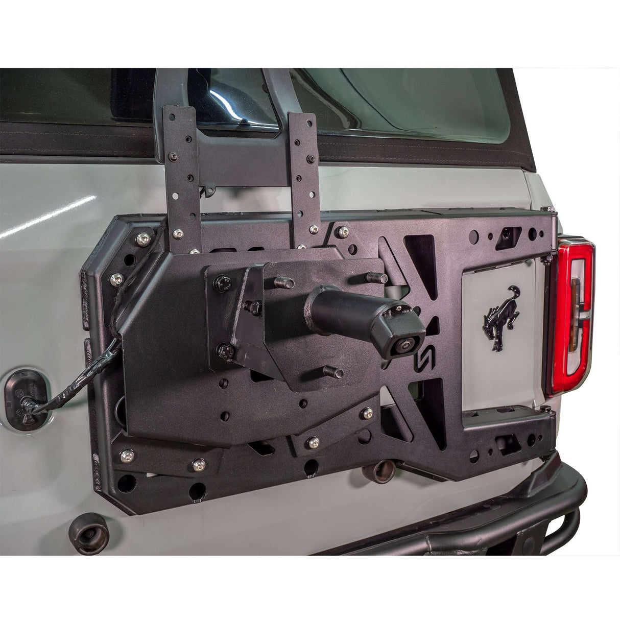 2021-2026 Ford Bronco Adjustable Tire Carrier & Camera Mount Turn_Offroad