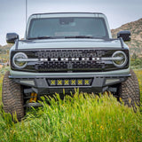 2021-2026 Ford Bronco Baja Tubular Front Bumper & Skid Plate Turn_Offroad