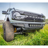2021-2026 Ford Bronco Baja Tubular Front Bumper & Skid Plate Turn_Offroad