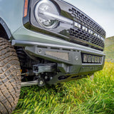 2021-2026 Ford Bronco Baja Tubular Front Bumper & Skid Plate Turn_Offroad