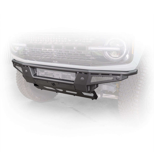 2021-2026 Ford Bronco Baja Tubular Front Bumper & Skid Plate Turn_Offroad