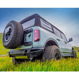 2021-2026 Ford Bronco Baja Tubular Rear Bumper Turn_Offroad