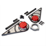 2021-2026 Ford Bronco Billet Lower Control Arm Mount Covers - Pair Turn Offroad