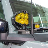 Billet Mirror Light Mount for Ford Bronco (Pair) Turn_Offroad