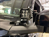 Billet Mirror Light Mount for Ford Bronco (Pair) Turn_Offroad