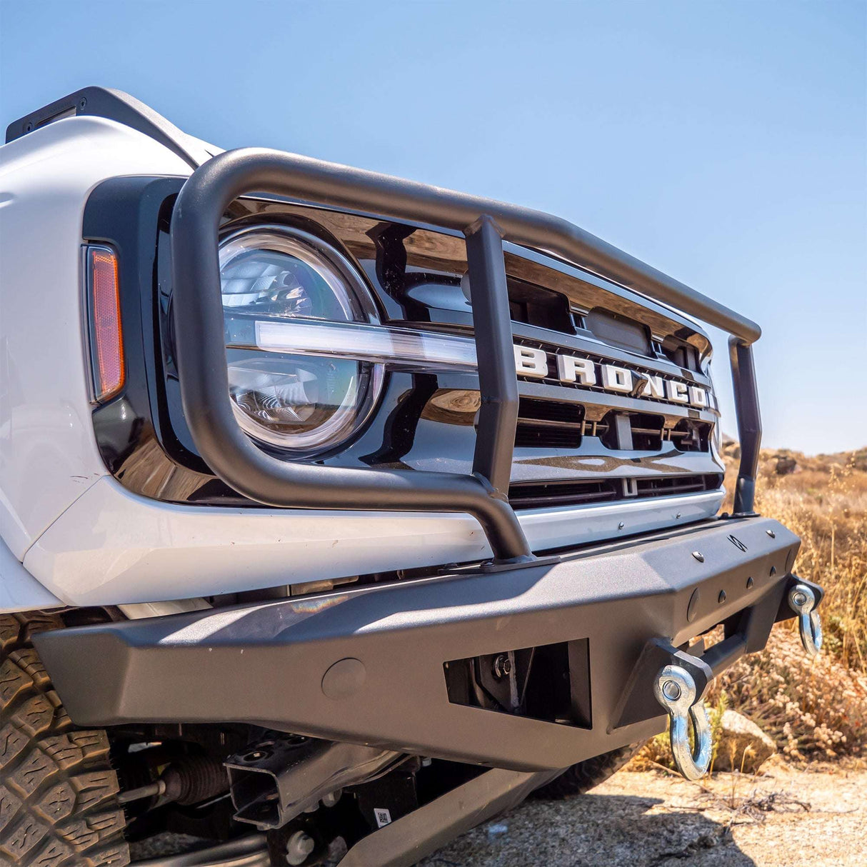 2021-2026 Ford Bronco Grill Guard Turn_Offroad