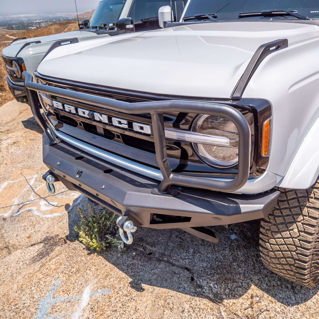2021-2026 Ford Bronco Grill Guard Turn_Offroad