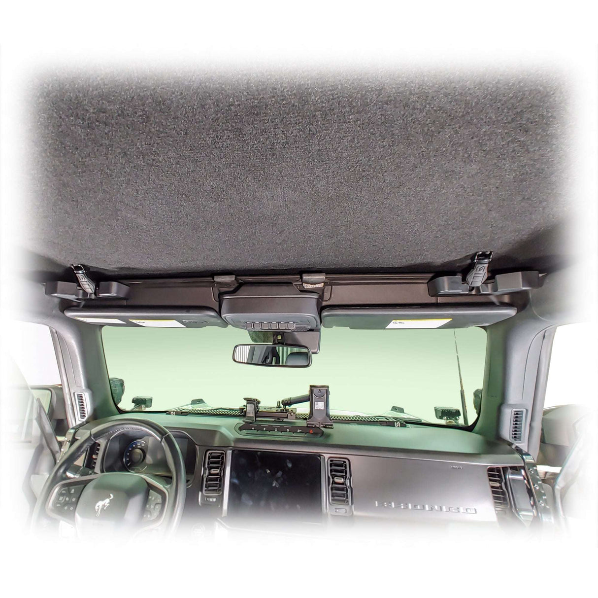 Hard Top for Ford Bronco 4-Door, White Gelcoat - 2021–2026 Ford Bronco 4-Door Turn Offroad