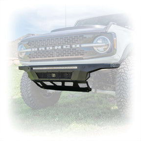 Hyperlyte Front Bumper & Skid Plate for Ford Bronco Turn Offroad