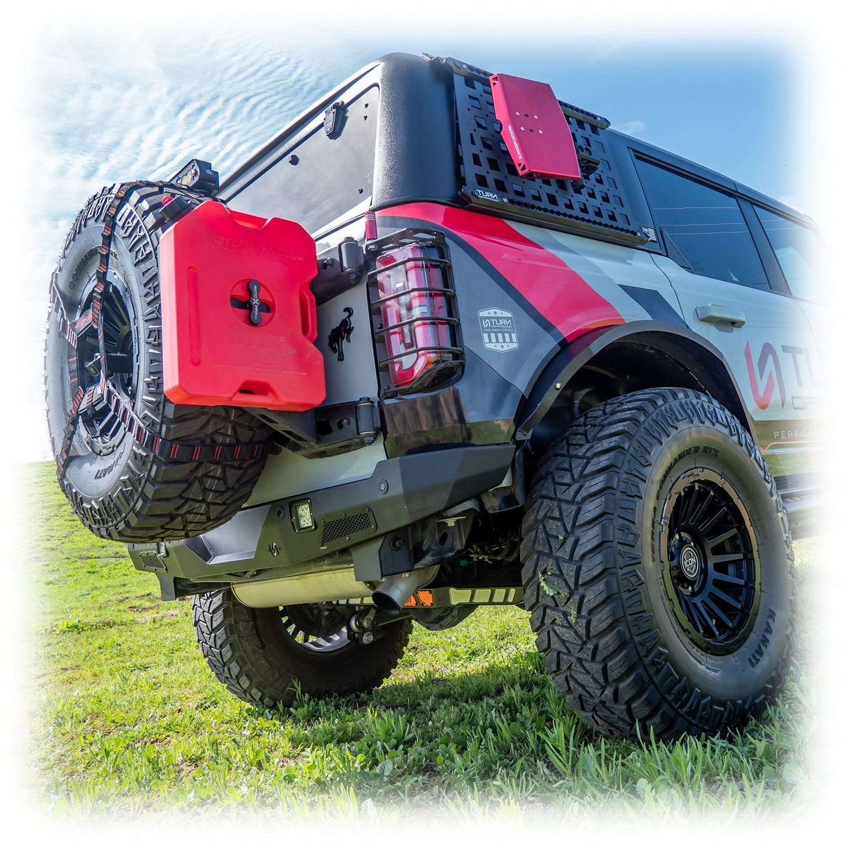 2021-2026 Ford Bronco Hyperlyte Rear Bumper Turn Offroad
