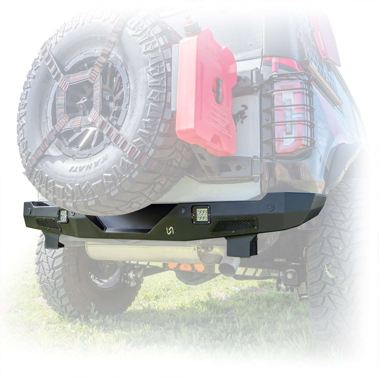 2021-2026 Ford Bronco Hyperlyte Rear Bumper Turn Offroad